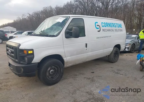 2008 Ford E-250 Commercial/Recreational из США, поврежденный, VIN 1FTNE24W38DB27301